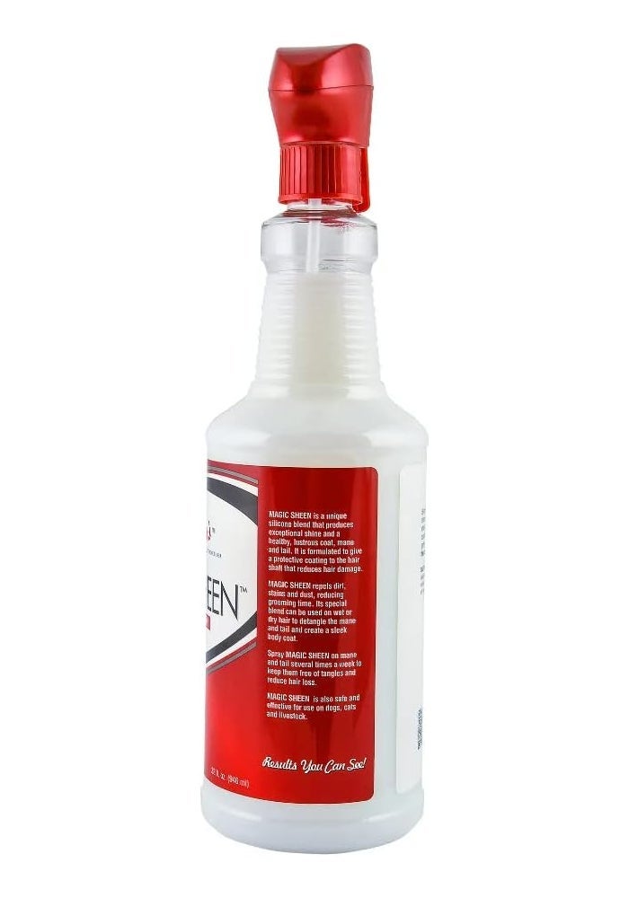 Shapley's Magic Sheen Hair Polish - 1 Quart for Exceptional Shine and Detangling - Image 4